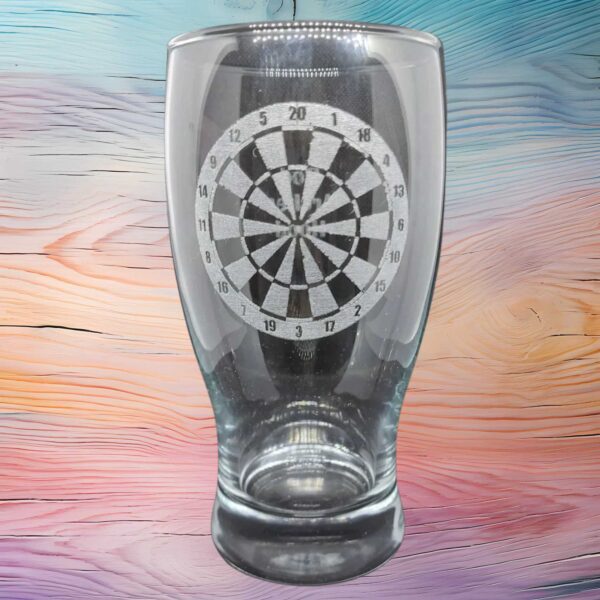 Beer Glass - Sand Blasted