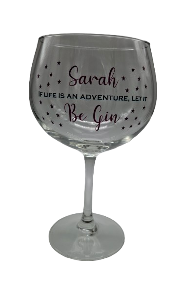 Gin Glass - Printed