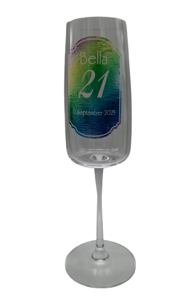 Champagne Flute - Printed